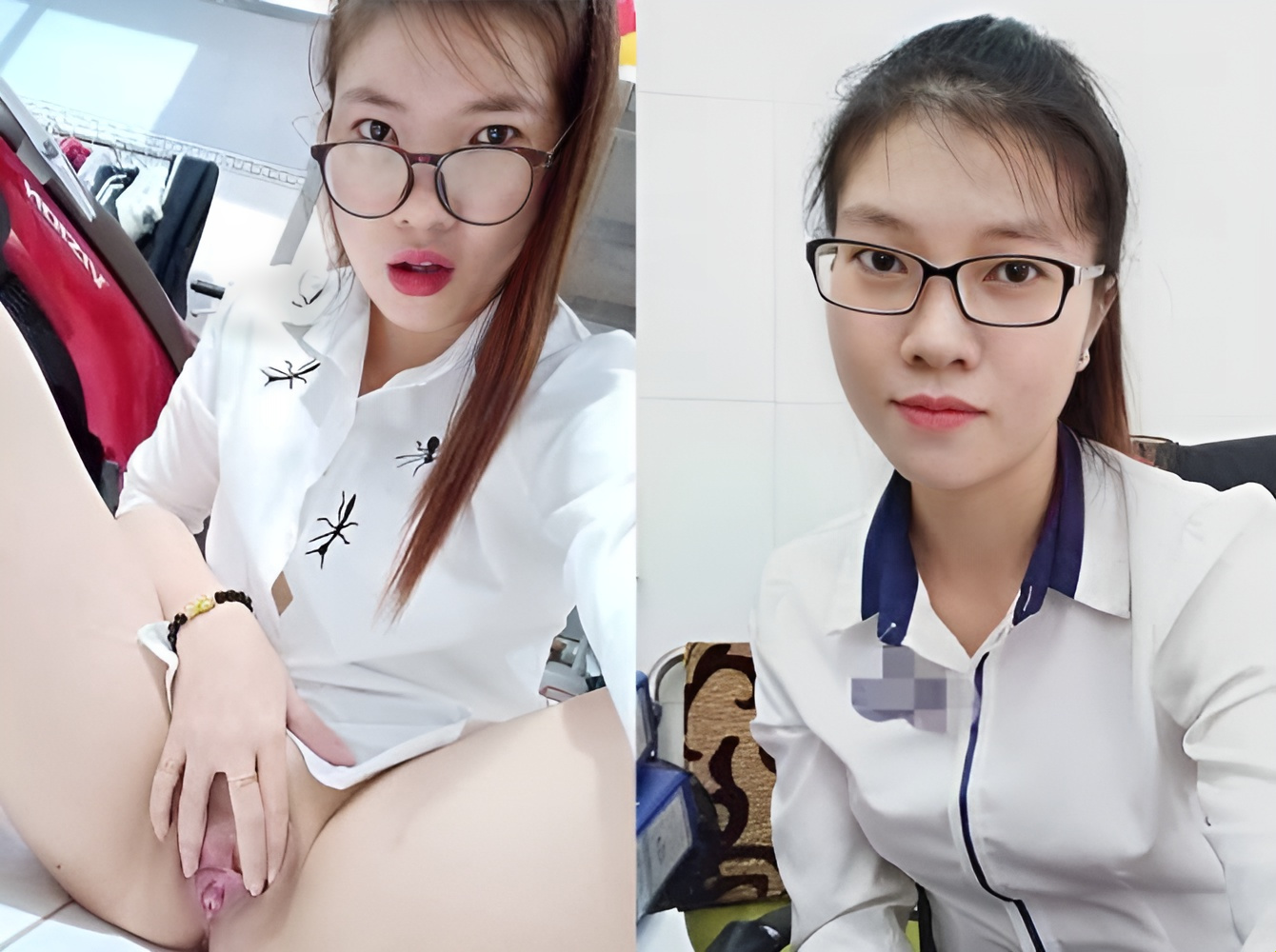 방금 퇴근하고 집에 와서 당신이 볼 수 있도록 내 보지를 노출시켰어요